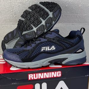 Fila Windshift 15 Men's Running, Trail Shoes Navy/Black